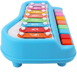 Nafhotoz Premium 2in1 Xylophone Piano Musical Toy