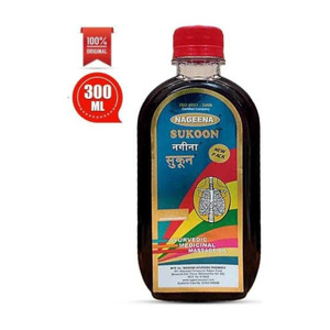 nageena sukoon ayurvedic massage oil 300ml liquid