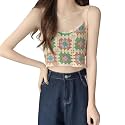 NAIADES Women39s Handmade Crochet Crop Top Sleeveless