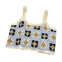 NAIADES Women39s Handmade Crochet Crop Top Sleeveless