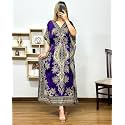 NAIADES Women39s Kaftan Dress Bohemian Printed