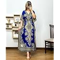 NAIADES Women39s Kaftan Dress Bohemian Printed
