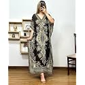 NAIADES Women39s Kaftan Dress Bohemian Printed