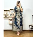 NAIADES Women39s Kaftan Dress Bohemian Printed