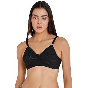 Naidu Hall Womens Cotton Brassiere Non-Padded