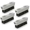 Nail Brush for Cleaning Fingernails, Heavy Duty Fingernail Brush, 4 Pack