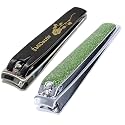 Nail Clipper 2 Piece with Anti-Slip Grip