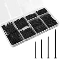 Nail for Hanging Pictures Assortment Kit - 650Pcs Small Nails, Finishing Nails, Hanging Nails, Picture Nails, Wall Nails for Hanging, Pin Nails