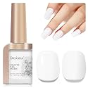 Nail Polish Milky White, Air Quick Dry Nail Lacquer Sheer Color
