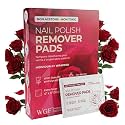 Nail Polish Remover Pads - 14 PCS - 100% Non-Acetone Gentle Formula - Individually Wrapped Wipes - Travel Size Fingernail Remover for Purse & Quick Touch-Ups