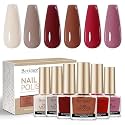 Nail Polish Set 6 Colors Quick Dry Nail Lacquer