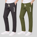 NAIMA ENTERPRISES Solid Men Multicolor Track Pants