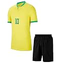 Naimaar 10 Brazill Football Team Jersey Tshirt