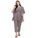 NAINVISH Cotton Blend Kurta Pant Set 