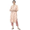 NAINVISH Cotton Blend Kurti Kurta Pant for