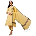 NAINVISH Cotton Blend Kurti Pant amp Dupatta