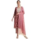 NAINVISH Cotton Blend Kurti Pant amp Dupatta