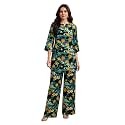 NAINVISH Ethnic Cotton Blend Co Ord Set