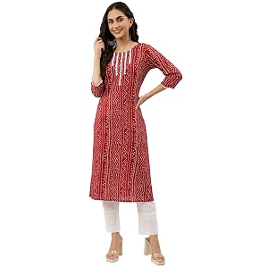 NAINVISH Womens Cotton Blend Straight Fit Casual