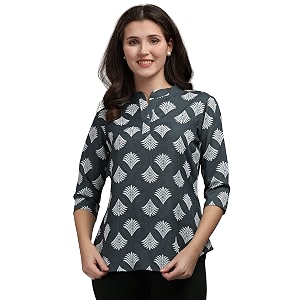 NAINVISH Cotton Blend Tops for Women