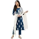 NAINVISH Crepe Kurti Pant amp Dupatta 