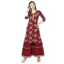 NAINVISH Women KURTA WITH SARARA