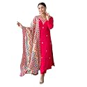 Naixa Women39s Viscose Embroidered Straight Kurta with