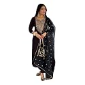 Naixa Women39s Viscose Embroidered Straight Kurta with