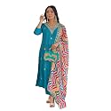 Naixa Women39s Viscose Embroidered Straight Kurta with