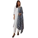 Naixa Women39s Viscose Embroidered Straight Kurta with