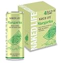 Naked Life Non-Alcoholic Drinks, Margarita, Zero Sugar, Low Calorie, Alcohol-Free Cocktails 4 pack, 8.4 fl oz cans