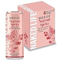 Naked Life Non-Alcoholic Drinks, Negroni Spritz, Zero Sugar, Award-Winning Alcohol-Free Cocktail, Low Calorie 4 pack, 8.4 fl oz cans