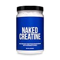 NAKED Pure Micronized Creatine Monohydrate Powder - NSF Certified, Unflavored, 500g, 1.1lb Bulk - Vegan, Non-GMO, Gluten-Free, Soy-Free, No Fillers, Supports Muscle Growth &amp; Strength - 100 Servings