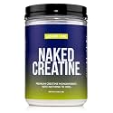 NAKED Pure Micronized Lemon Lime Creatine Monohydrate - 84 Servings - 1,000 Grams, 2.2Lb Bulk, Vegan, Non-GMO, Gluten Free, Soy Free. Aid Strength Gains, No Additives