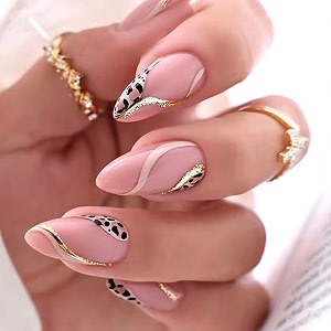 nakhi 24 reusable artificial fake nail set  lightweight amp long lasting quick fix for festivals amp special occasions w236