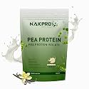 NAKPRO NUTRITION Pea Protein Isolate | 500g Vanilla | 26g Protein | Plant Based Protein Powder