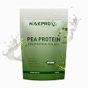 NAKPRO NUTRITION Pea Protein Isolate | 500g Unflavoured | 28g Protein | Plant Based Protein Powder