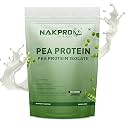 NAKPRO NUTRITION Pea Protein Isolate | 1 kg Unflavoured | 28g Protein | Plant Based Protein Powder