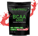 Nakpro BCAA 6000 | Instantized 2:1:1 BCAA | helps in High Intensity Training / Workout| BCAA