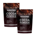 Nakpro Cocoa Powder Unsweetened & Alkalized |22.5g Protein,397.7g Energy (150g X2) Cocoa Powder (2 x 150 g)