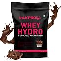 NAKPRO NUTRITION HYDRO Whey Protein Hydrolyzed | 26.4g Protein | 1 Kg DoubleRich-Chocolate