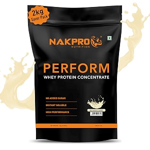 nakpro perform whey protein concentrate variation 2 kg milk masala
