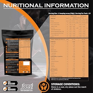 nakpro nutrition perform whey protein concentrate  500g strawberry  24g protein trustified certified