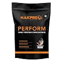 NAKPRO NUTRITION Perform Whey Protein Concentrate | 500g Cookies&amp;Cream | 24g Protein, Trustified Certified