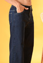 Nalaka Relaxed Fit Men Dark Blue Jeans