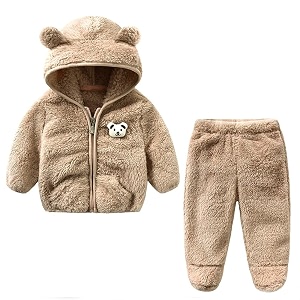 NAMAN Soft Fleece Hooded Long Sleeve For