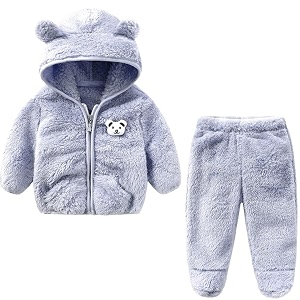 NAMAN Soft Fleece Hooded Long Sleeve For