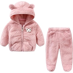 NAMAN Soft Fleece Hooded Long Sleeve For