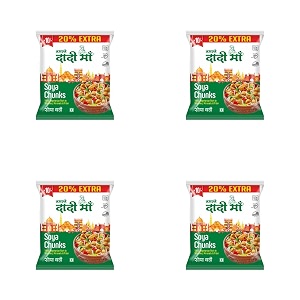 namaste dadi maa namaste dadi ma soya chunks tender and juicy 15x more protein than milk easy to cook soya badi rich in vitamin minerals amp fiber pack of 4168 grams