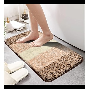 NAMCHI Comfort Microfiber Bath Mat Anti Skid